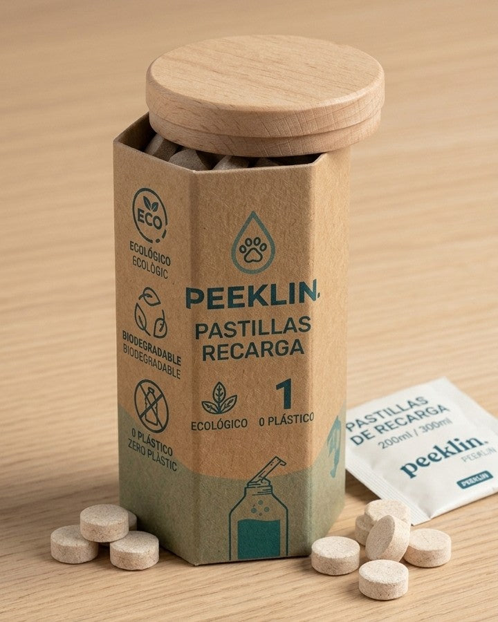 Pastillas Recarga Ecofriendly Peeklin®
