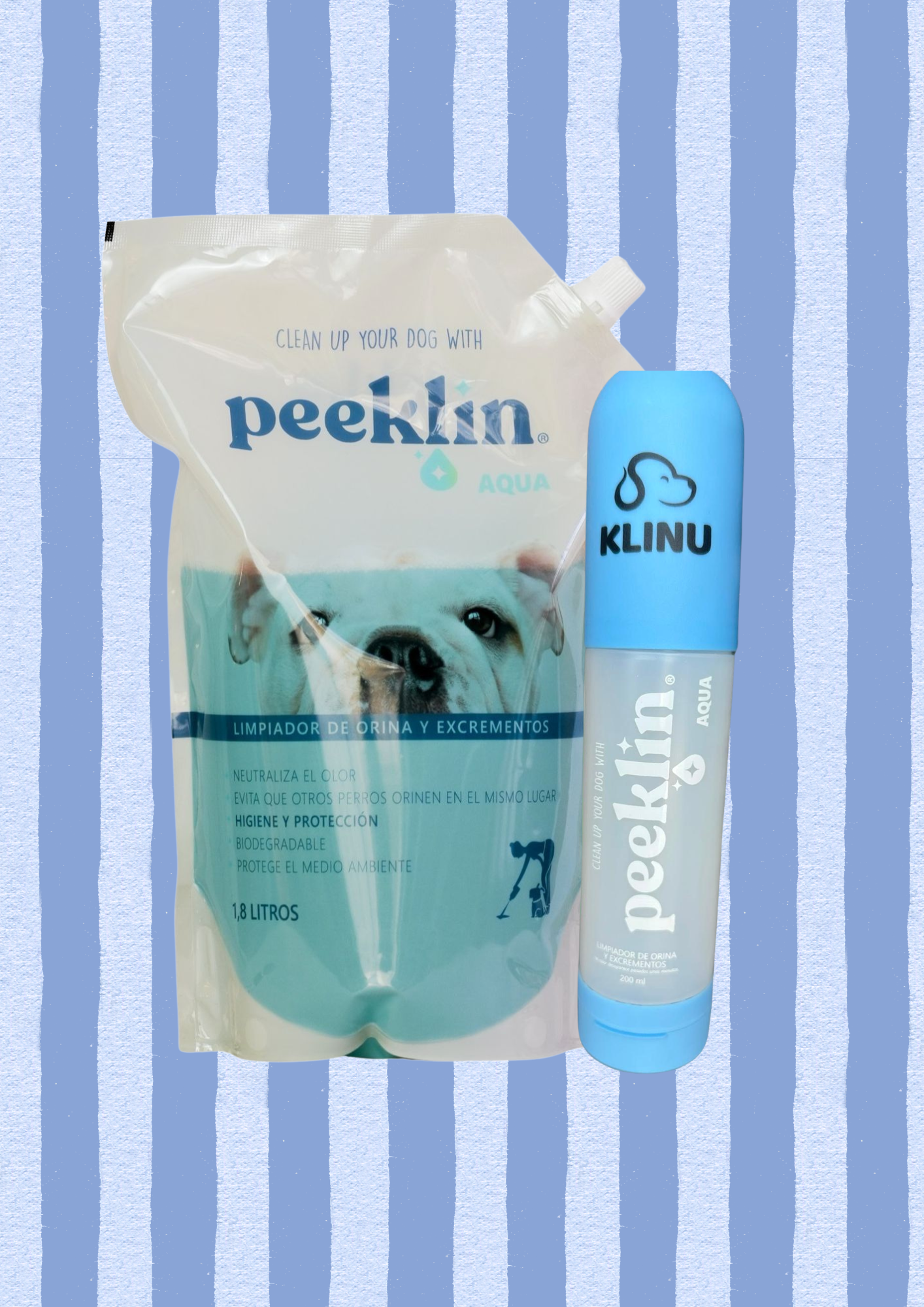 Pack Colaboración  KLINU × Peeklin AQUA